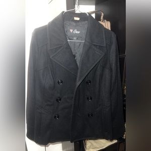 Guess wool pea coat